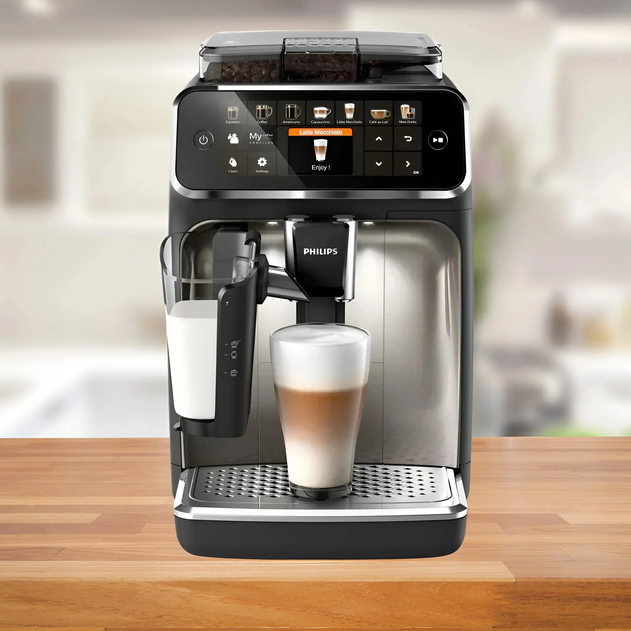 Philips Vollautomatische Espressomaschinen Serie 5400 EP5447/90
