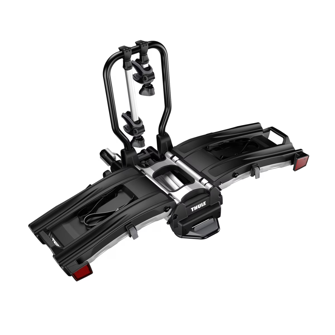 1755142481-1 Thule EasyFold XT 2 Dragkroksmonterad Cykelhållare, Svart – Bild 1
