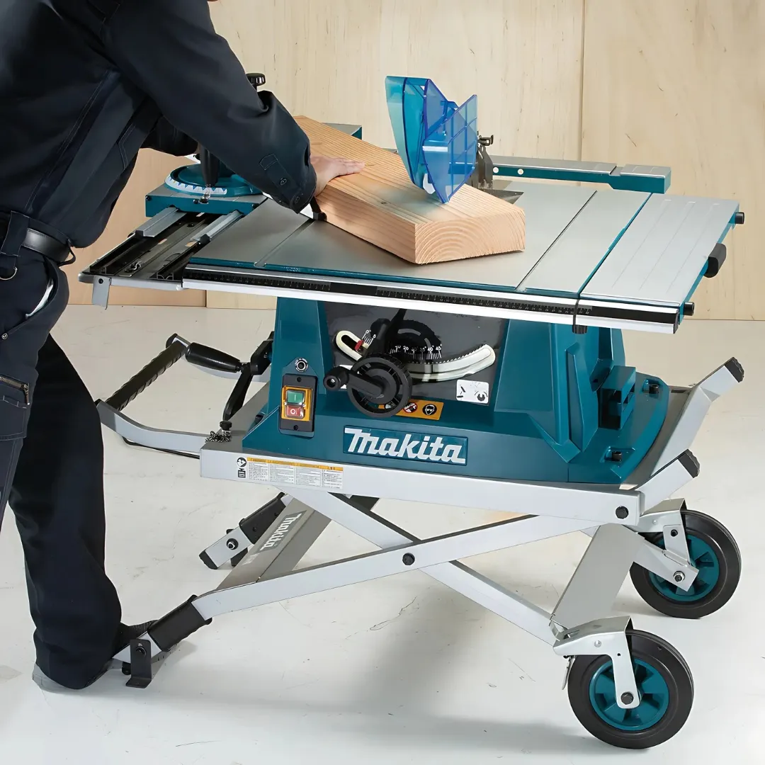 1755141422-1 Makita (10") bordssåg med stativ M-MLT100 – Bild 1